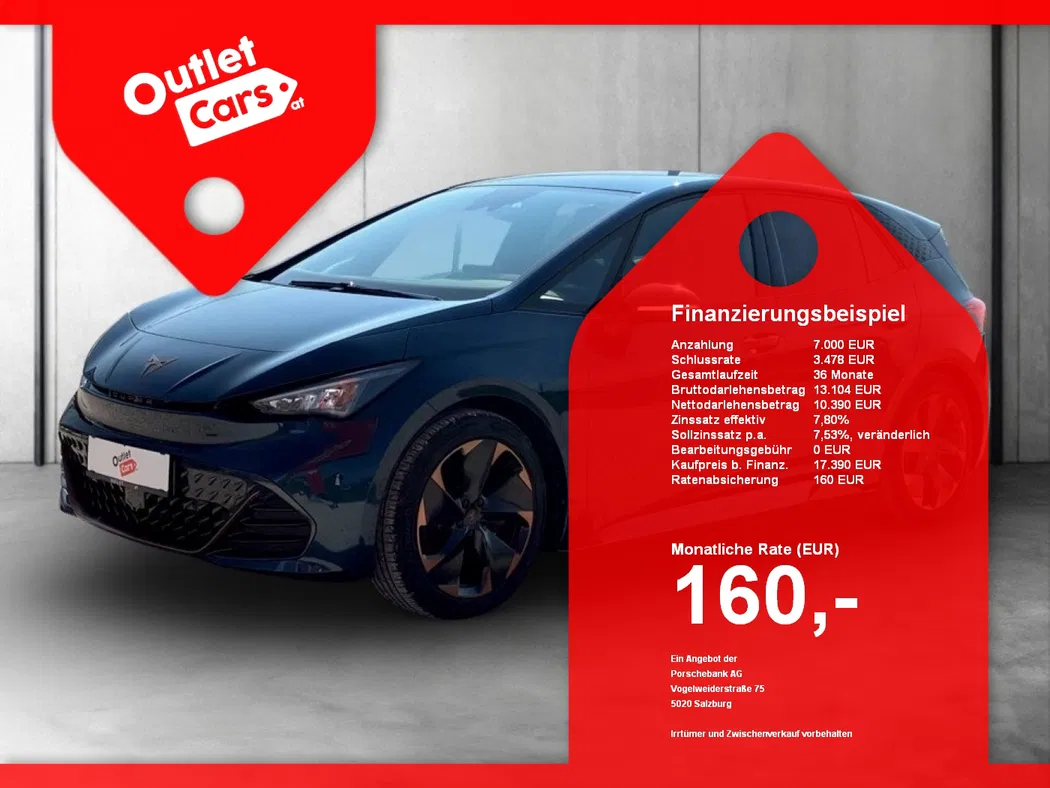 Bild eines Cupra Born Alpha 150 W
