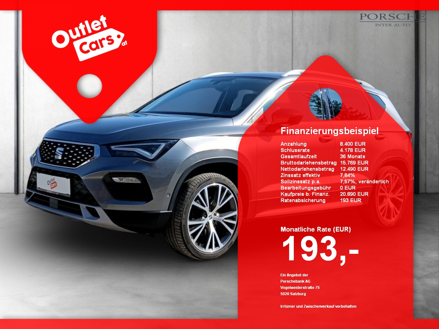 Bild eines Seat Ateca 2.0 TSI 4Drive Xperi. DSG