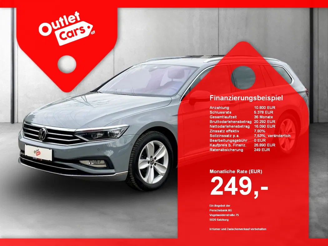 Bild eines VW Passat Var. 2.0 TDI 4Mot. Eleg. DSG