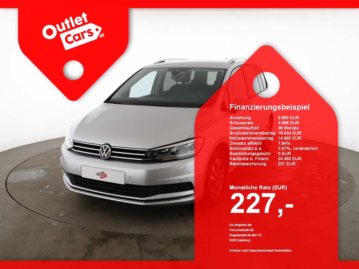 Bild eines VW Touran Comfortline 2.0 TDI DSG