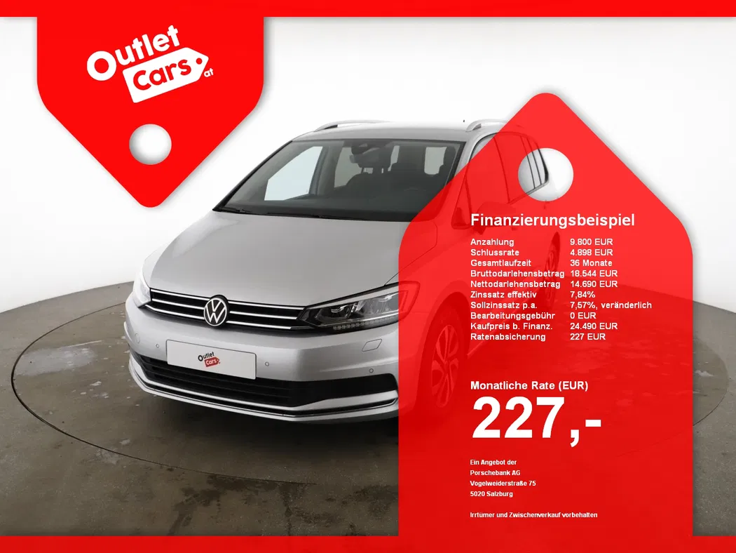 Bild eines VW Touran Comfortline 2.0 TDI DSG