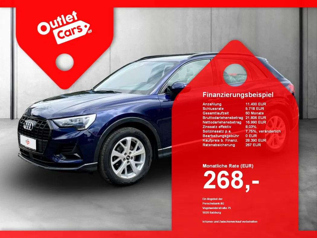 Bild eines Audi Q3 35 2.0 TDI quattro