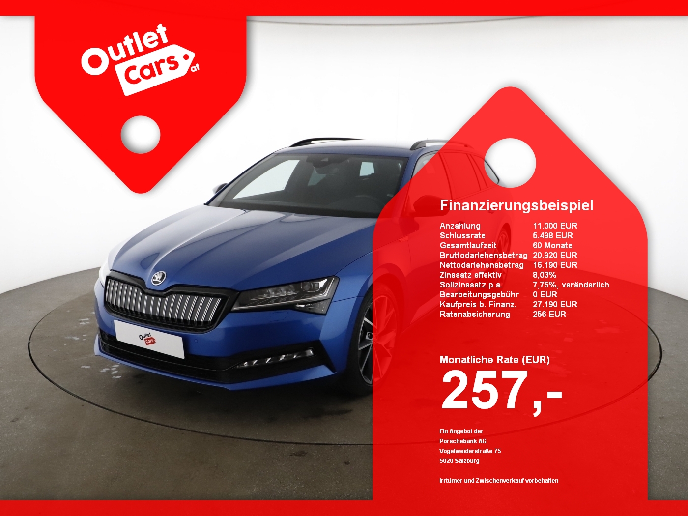 Bild eines Skoda Superb Combi iV Sportline