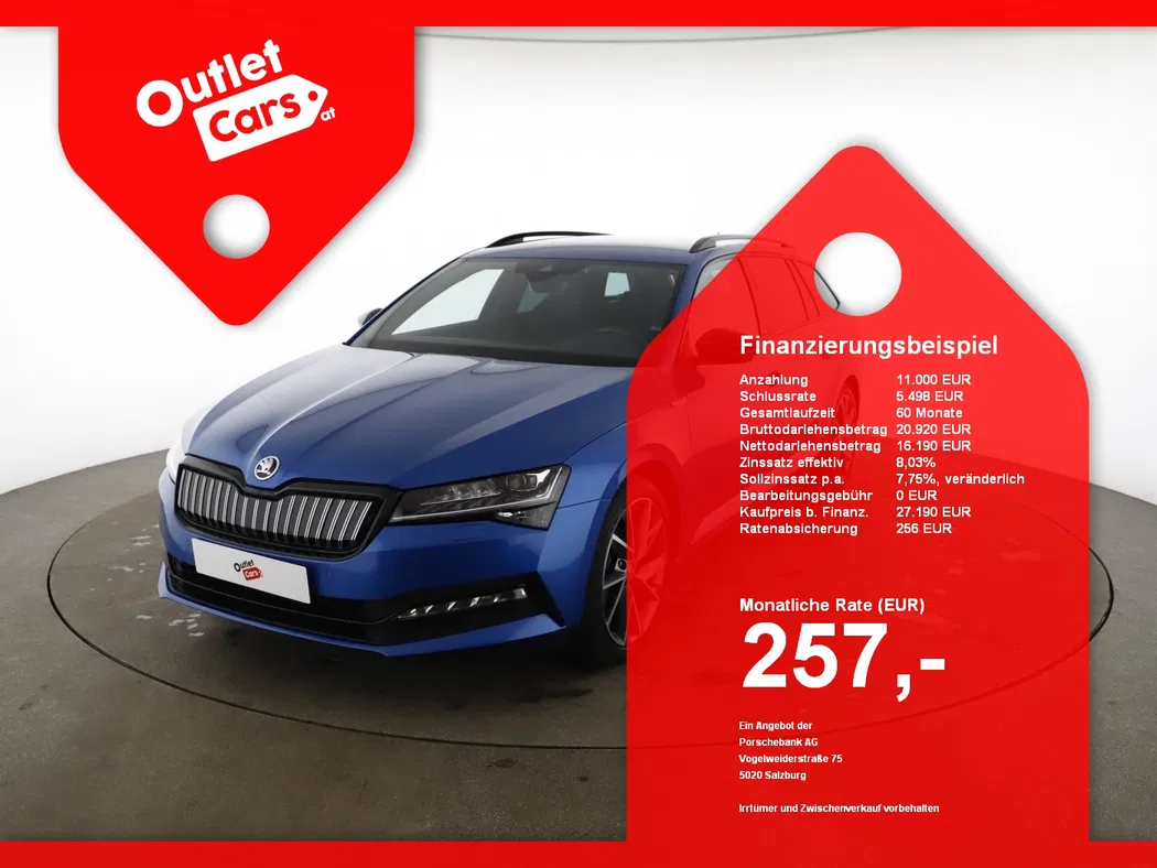 Bild eines Skoda Superb Combi iV Sportline