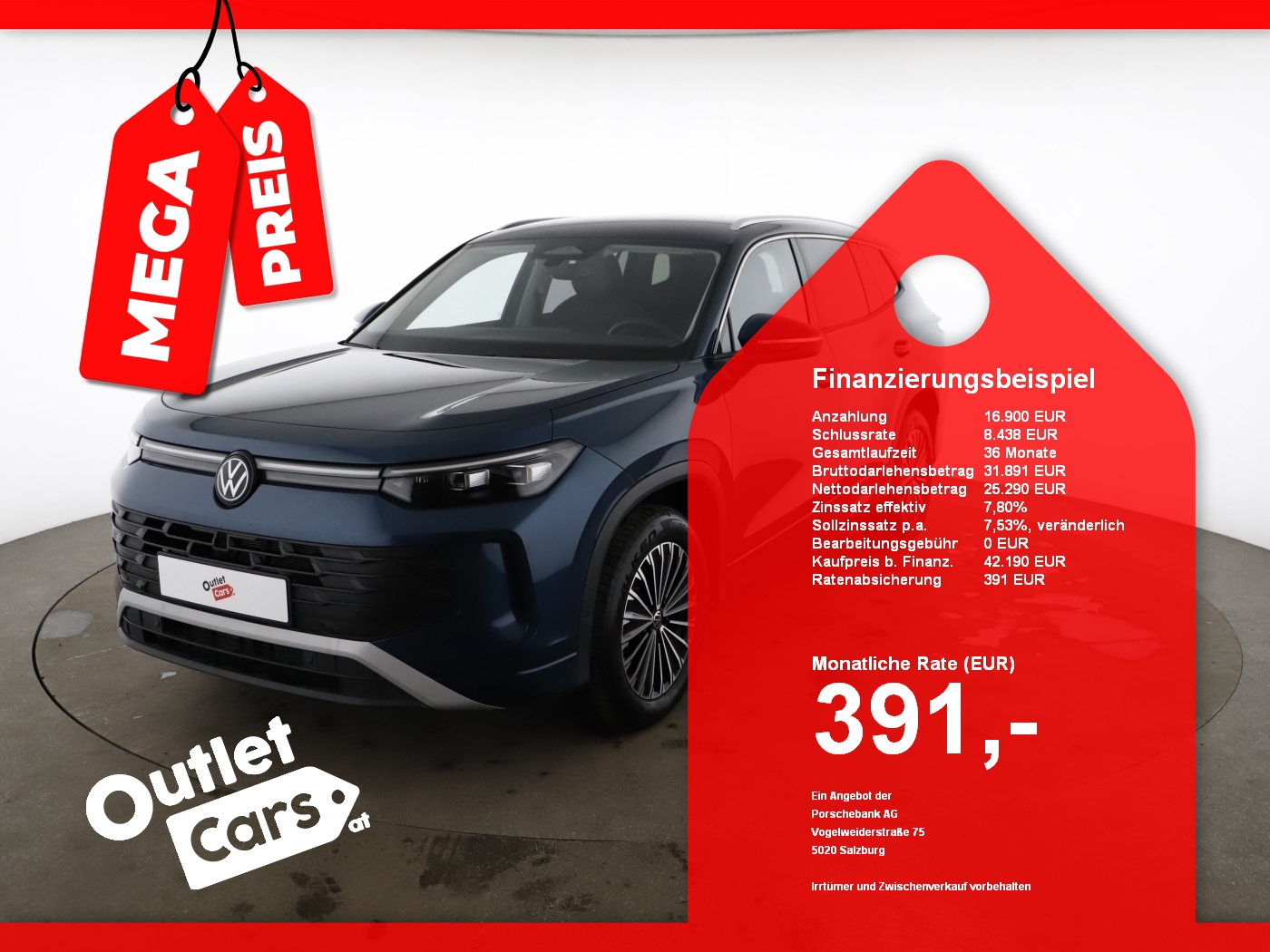 Bild eines VW Tayron 2.0TDI Life DSG