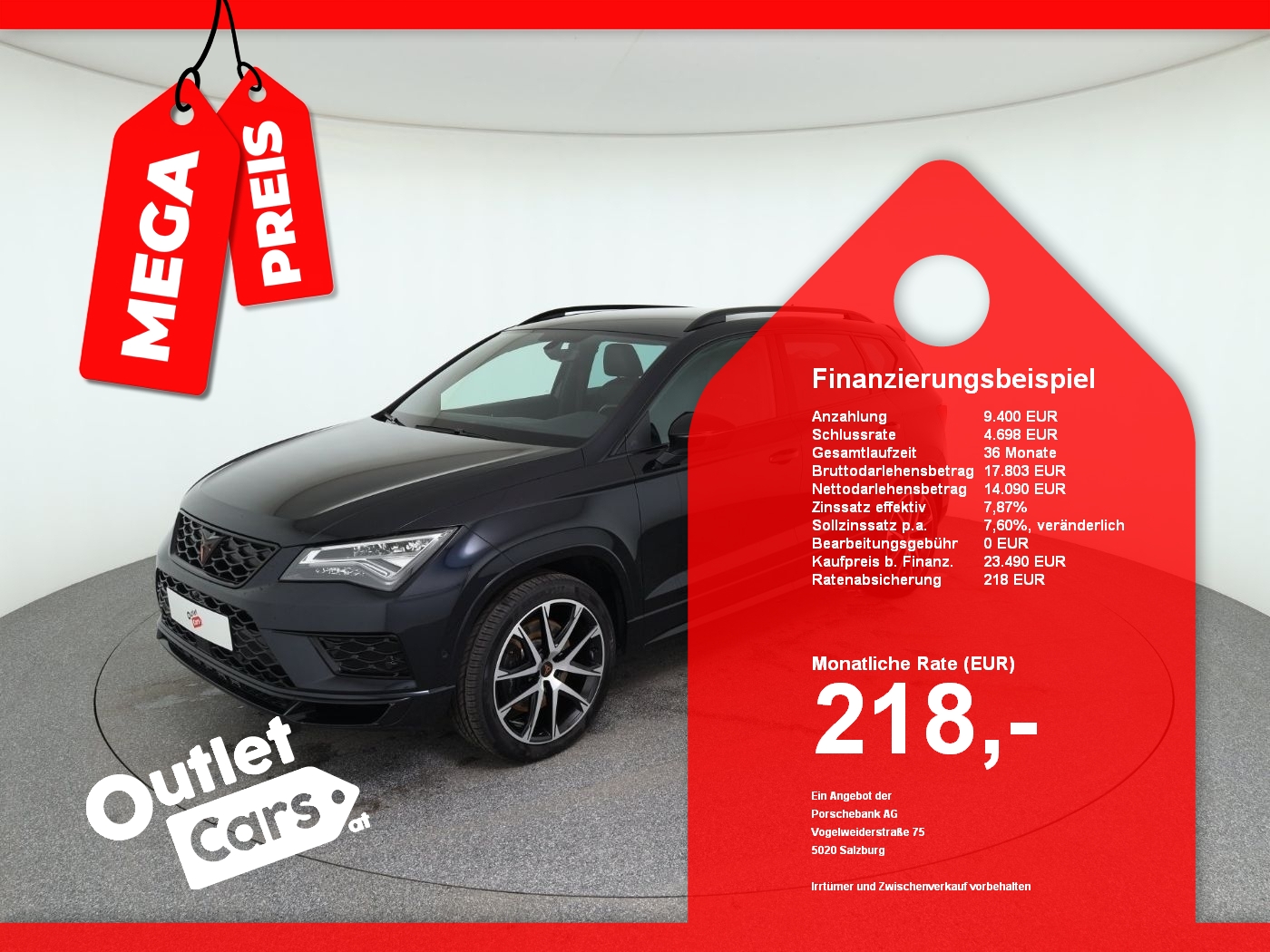 Bild eines Cupra Ateca 2.0 TSI DSG