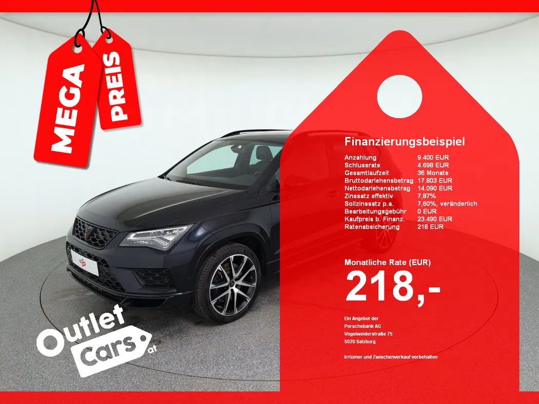 Bild eines Cupra Ateca 2.0 TSI DSG