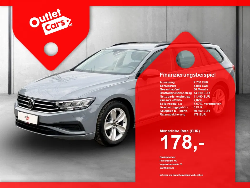 Bild eines VW Passat Variant 1.5 TSI BMT