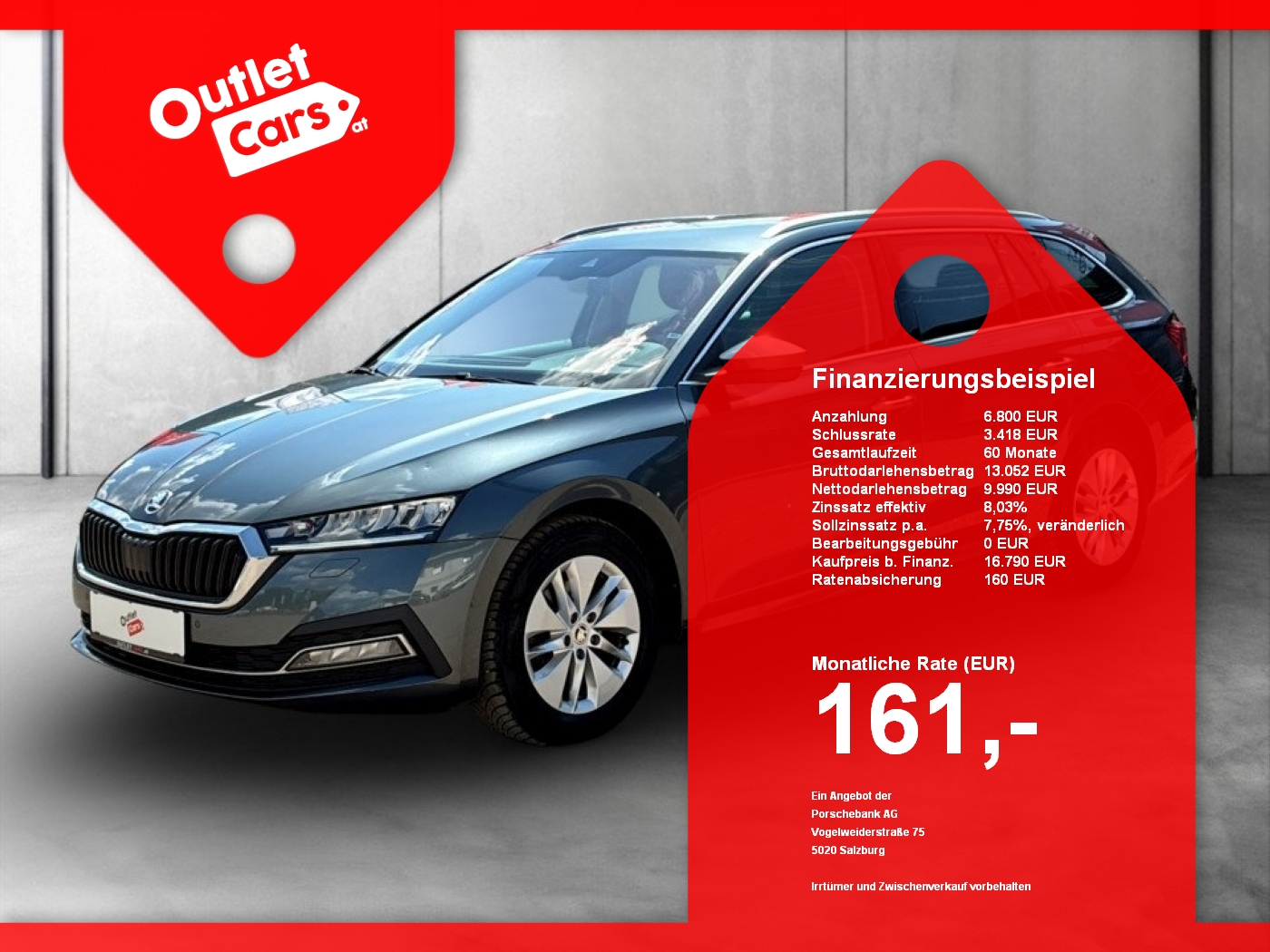 Bild eines Skoda Octavia Combi 2.0 TDI Bus. DSG