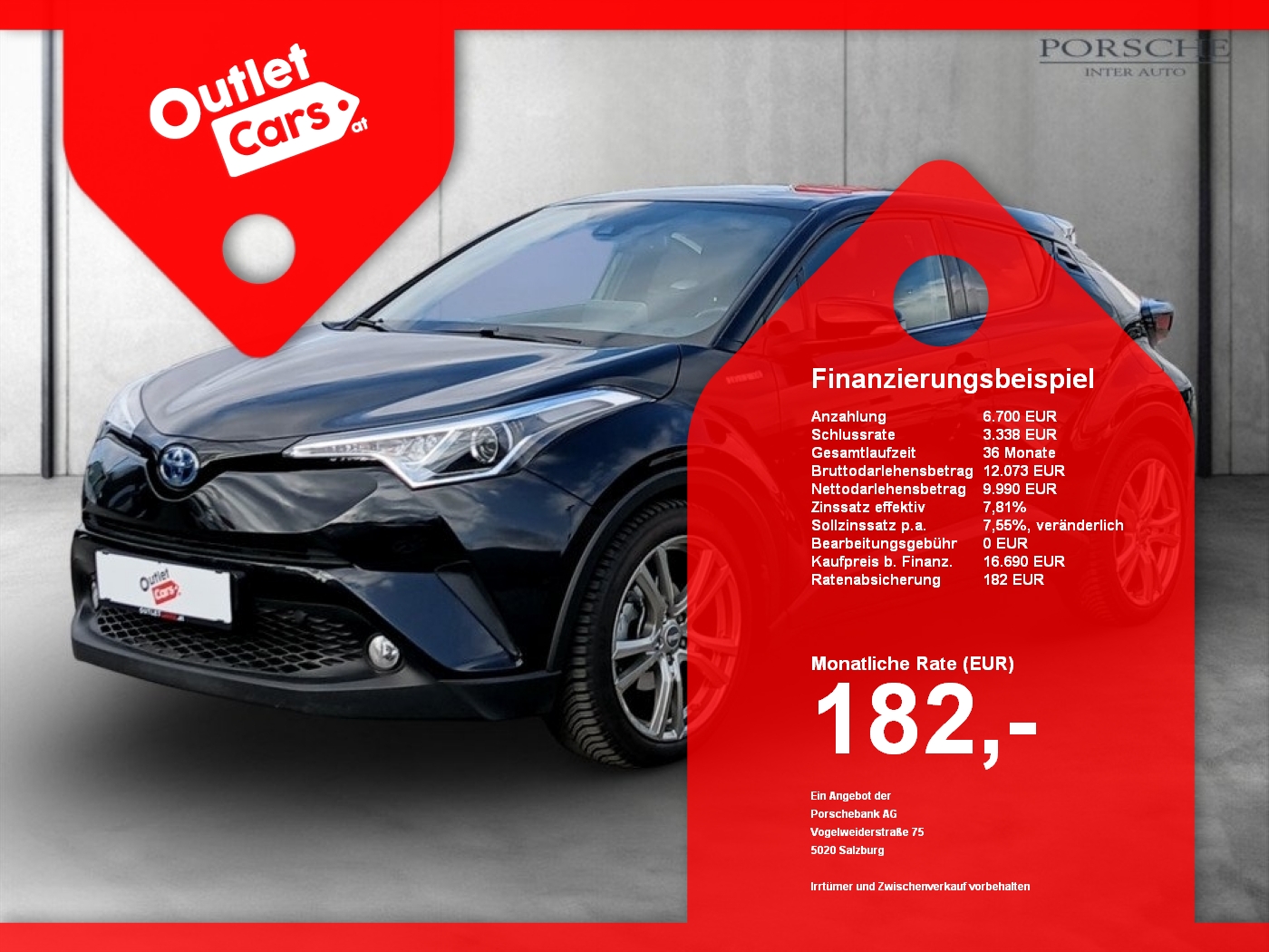 Bild eines Toyota C-HR 1.8 C-LUB