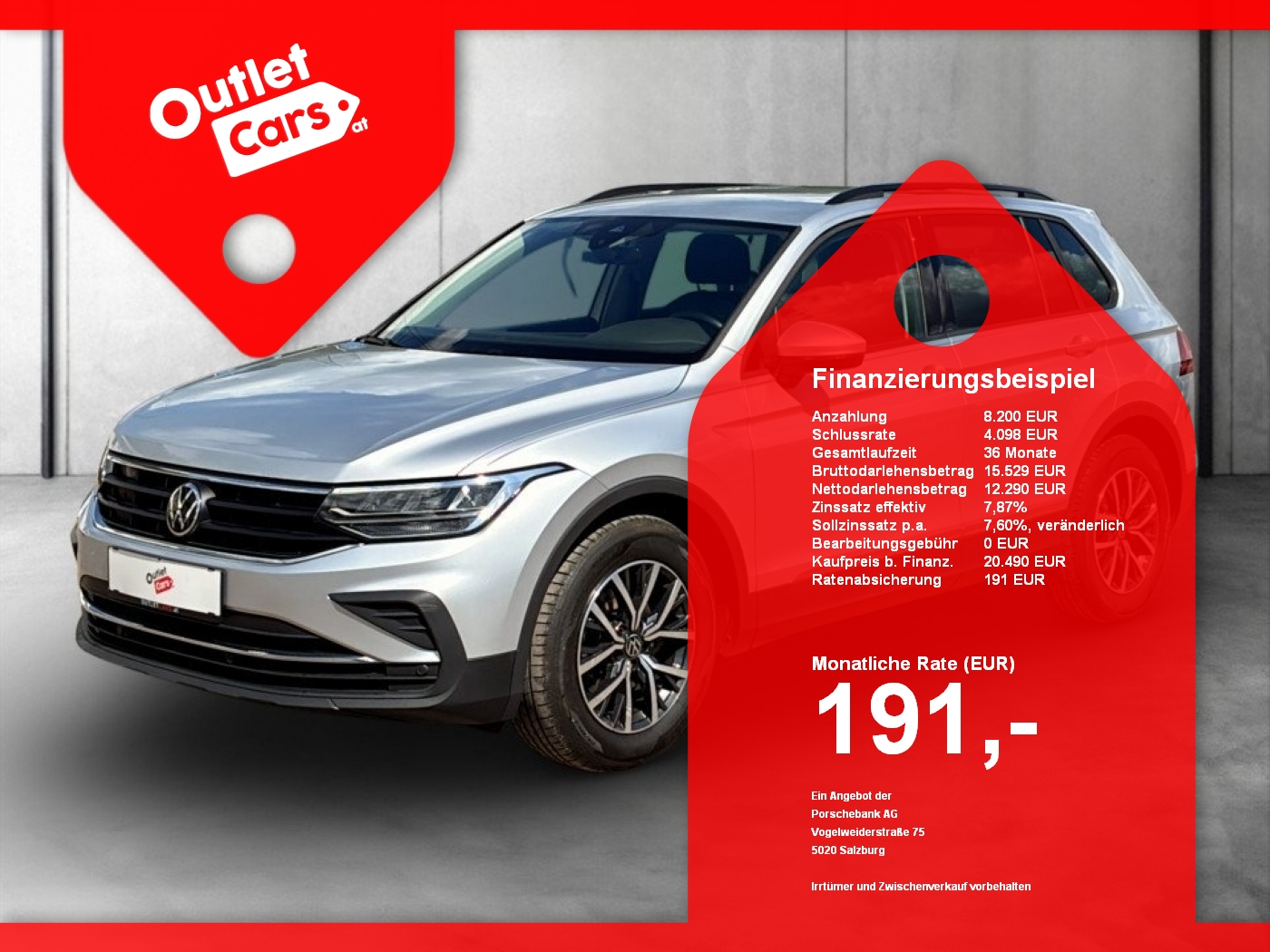Bild eines VW Tiguan 2.0 TDI Life