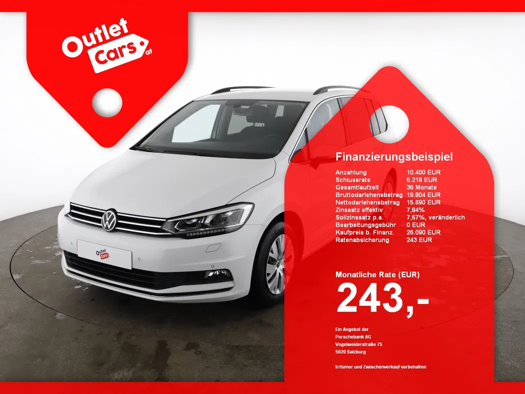 Bild eines VW Touran 2.0 TDI Highline DSG