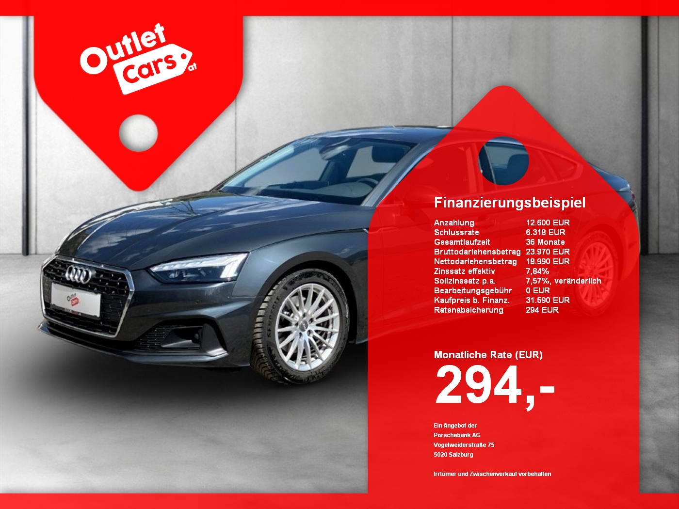 Bild eines Audi A5 SB 35TDI Aut.
