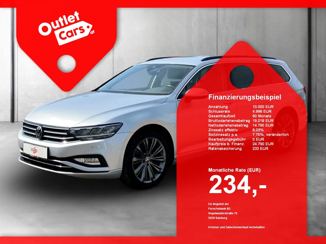 Bild eines VW Passat Variant 2.0 TDI 4M