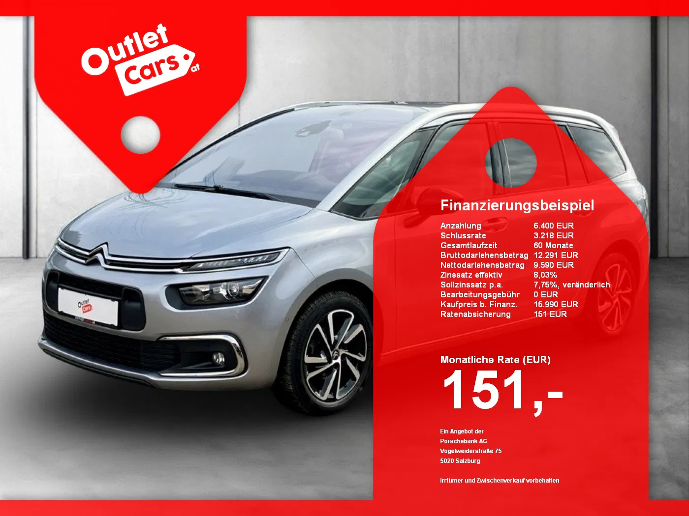 Citroen Grand C4 Spacetourer 1.5 BlueHDi Shine 7-SITZER | Bild 1 von 28