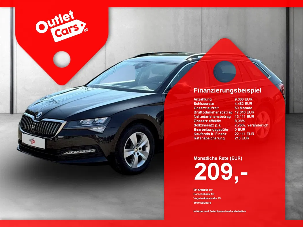 Bild eines Skoda Superb Combi 2.0 TDI Ambition