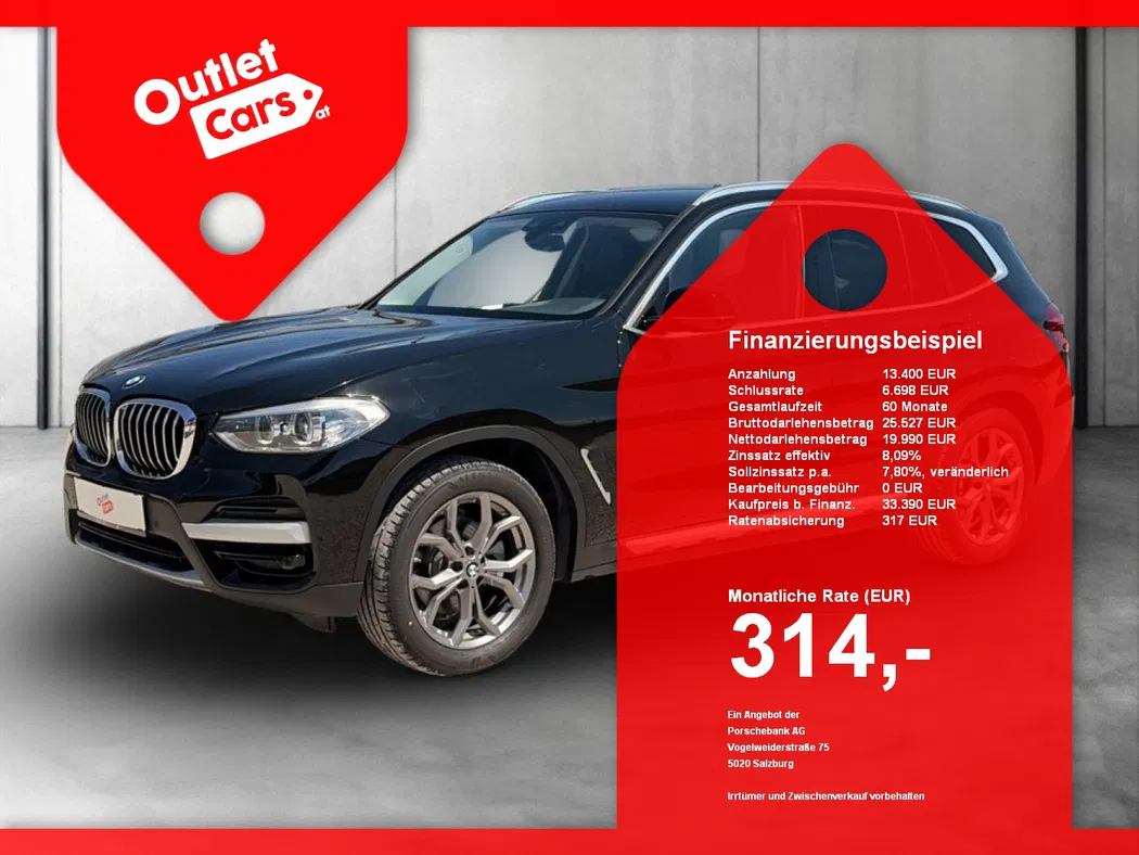Bild eines BMW X3 xDrive 20d xLine