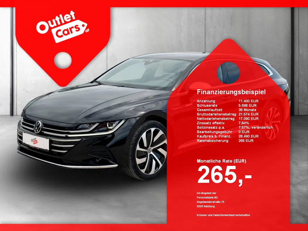 Bild eines VW Arteon SB 2.0 TDI 4Mot Eleg DSG