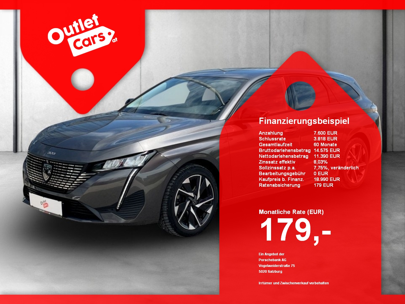 Bild eines Peugeot 308 1.5 BlueHDi 130 SW Allure Pack