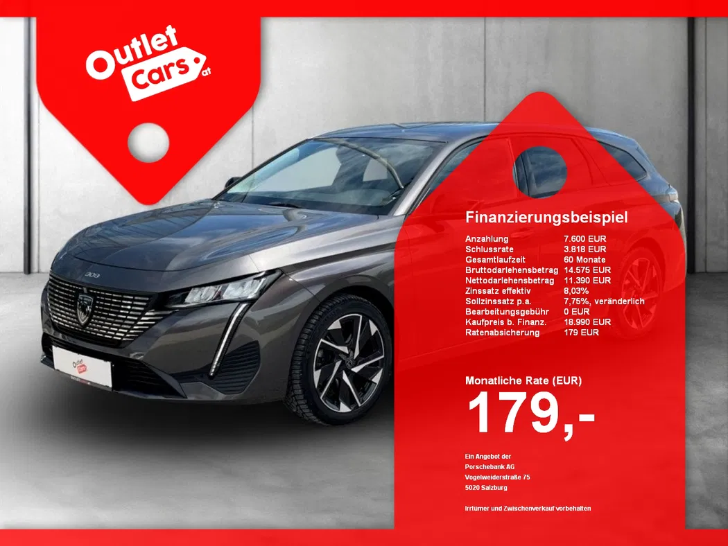 Bild eines Peugeot 308 1.5 BlueHDi 130 SW Allure Pack