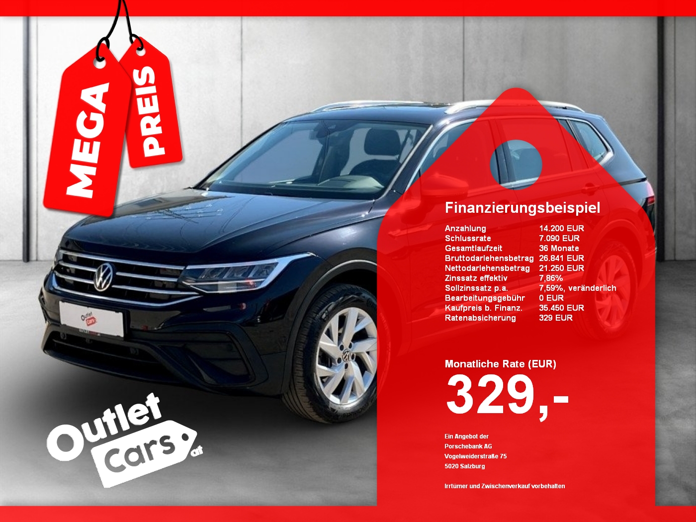Bild eines VW Tiguan Allsp. Life 2.0 TDI 4Mot. DSG 7-SITZE
