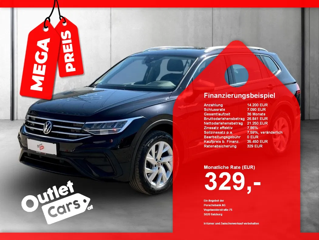 Bild eines VW Tiguan Allsp. Life 2.0 TDI 4Mot. DSG 7-SITZE