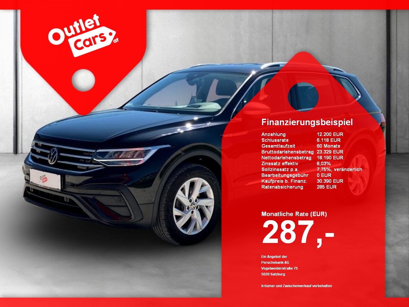 Bild eines VW Tiguan Allspace 2.0 TDI Life