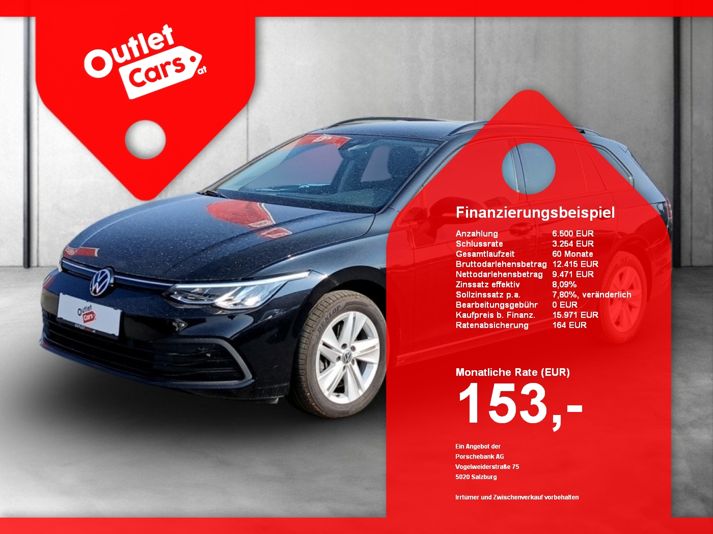 Bild eines VW Golf Var. 2.0 TDI DSG