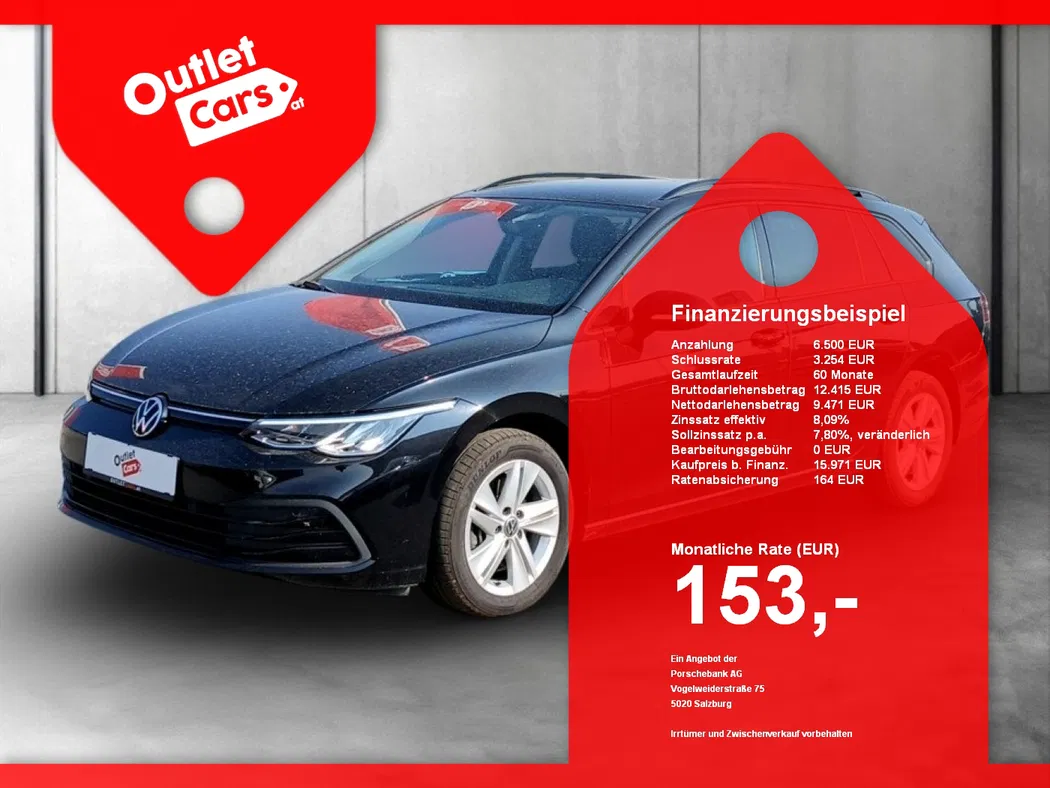 Bild eines VW Golf Var. 2.0 TDI DSG