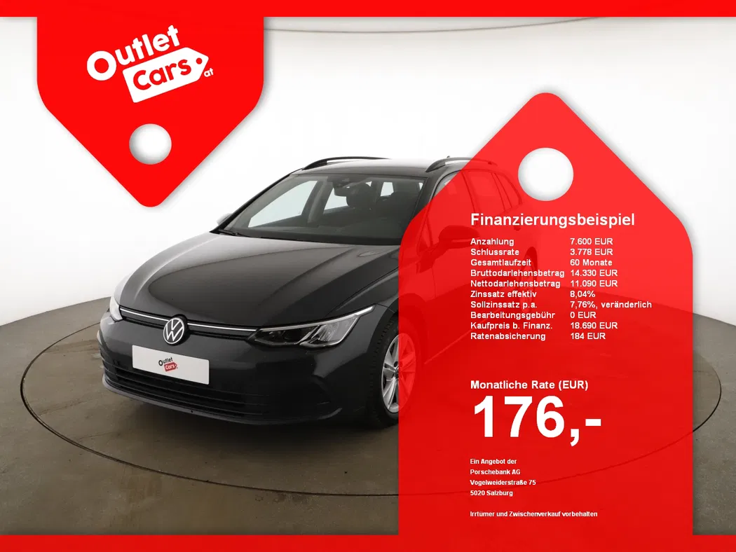 Bild eines VW Golf VIII Variant 2.0 TDI Life