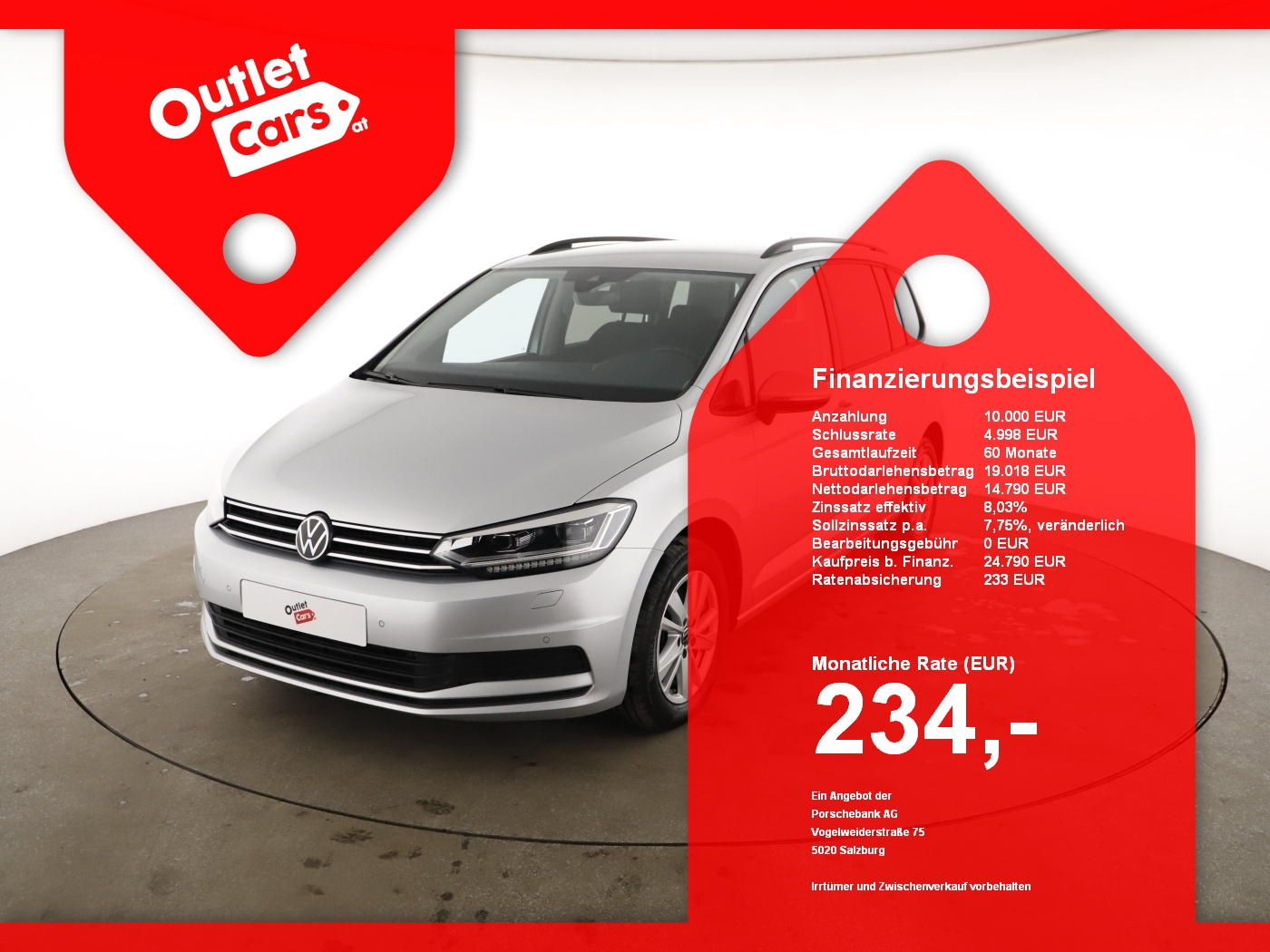 Bild eines VW Touran 2.0 TDI BMT Comfortline