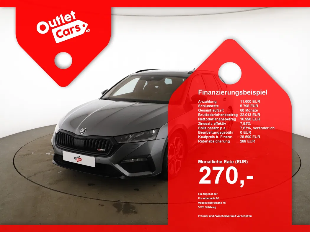 Bild eines Skoda Octavia Combi 2.0 TDI RS