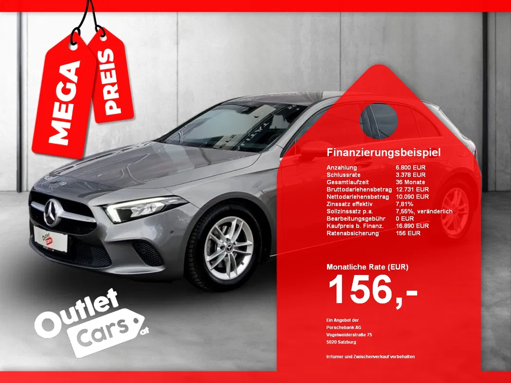 Bild eines Mercedes-Benz A 180d Style Aut.