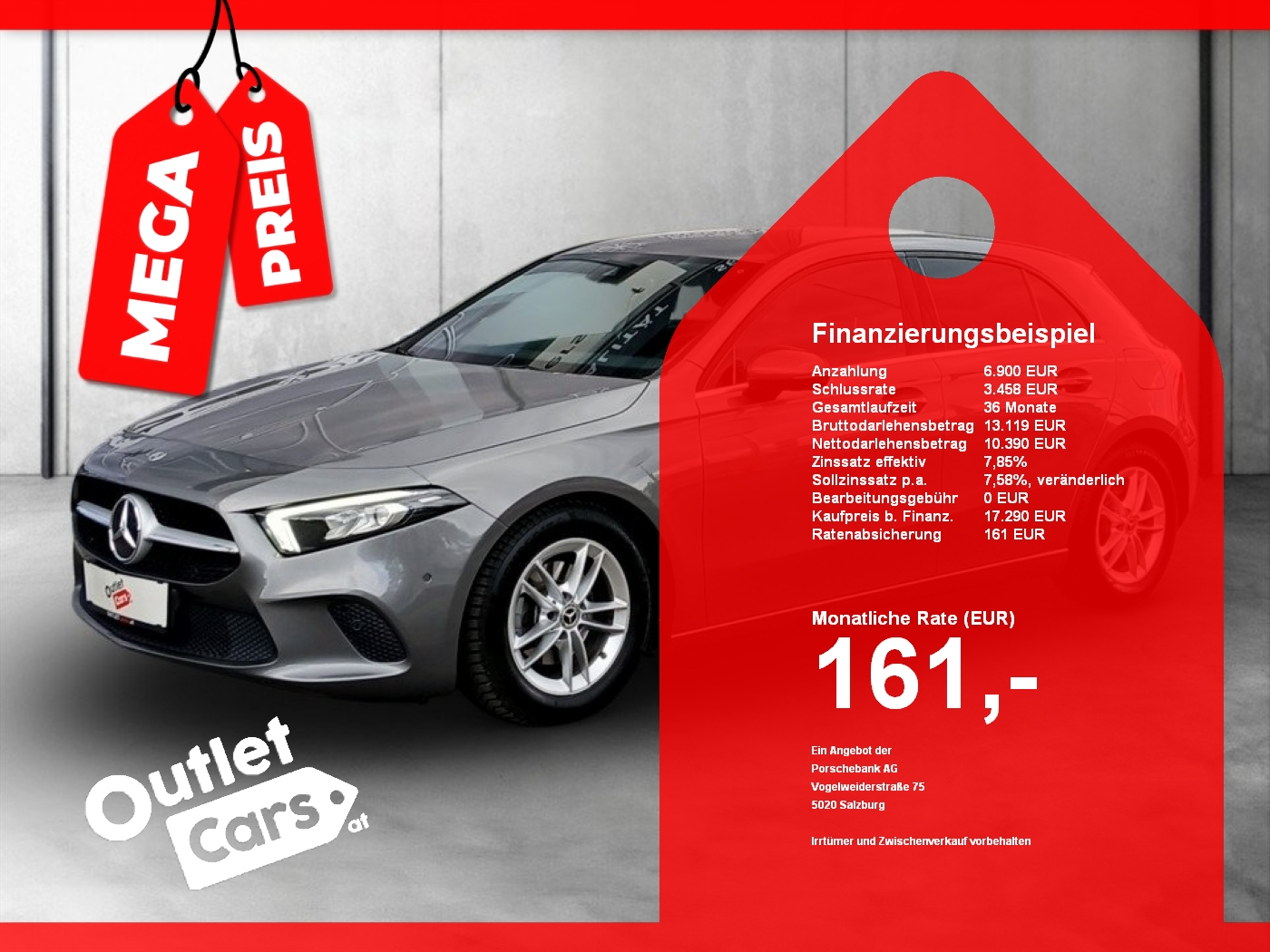 Bild eines Mercedes-Benz A 180d Style Aut.