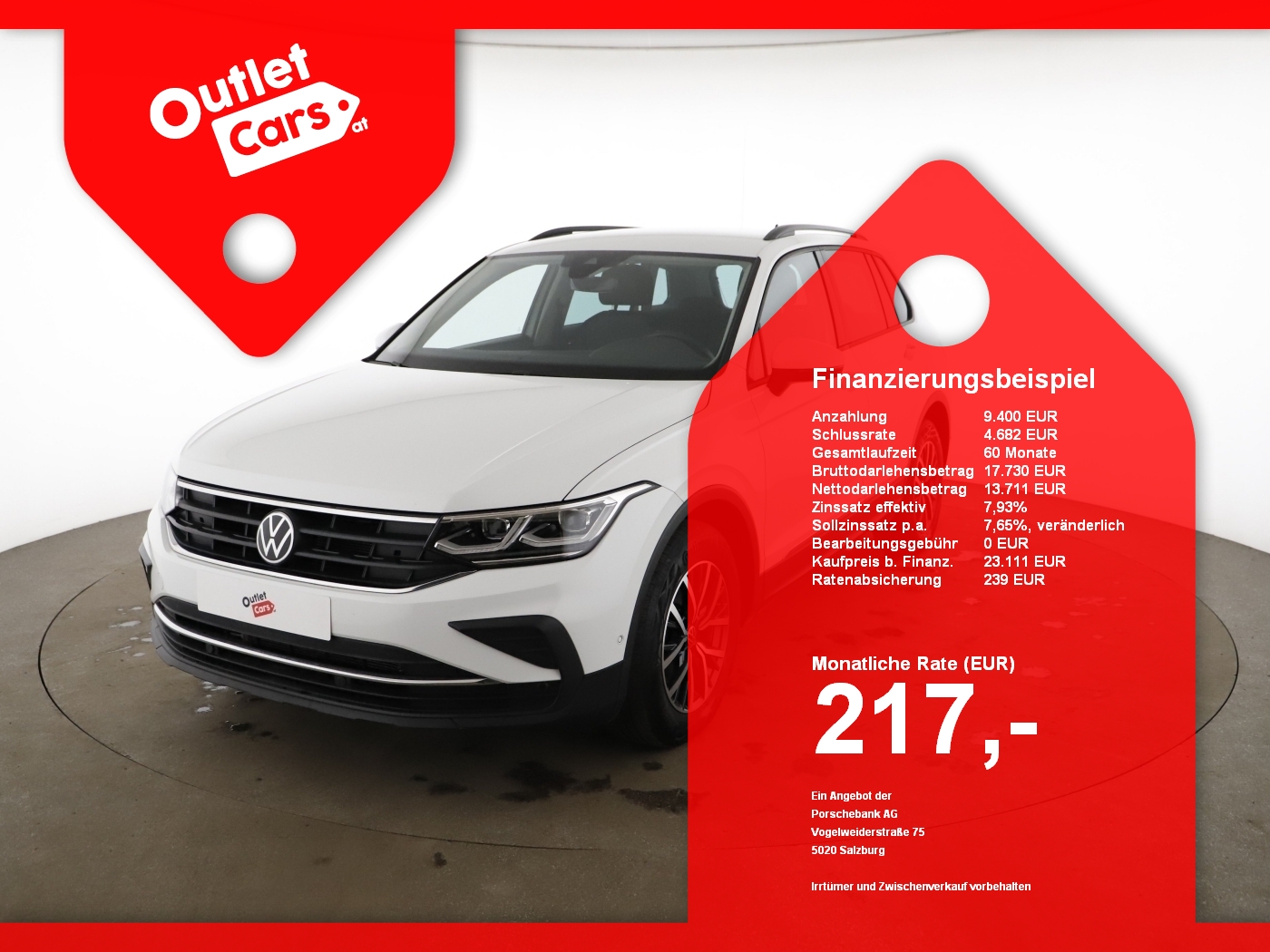 Bild eines VW Tiguan 2.0 TDI BMT Life