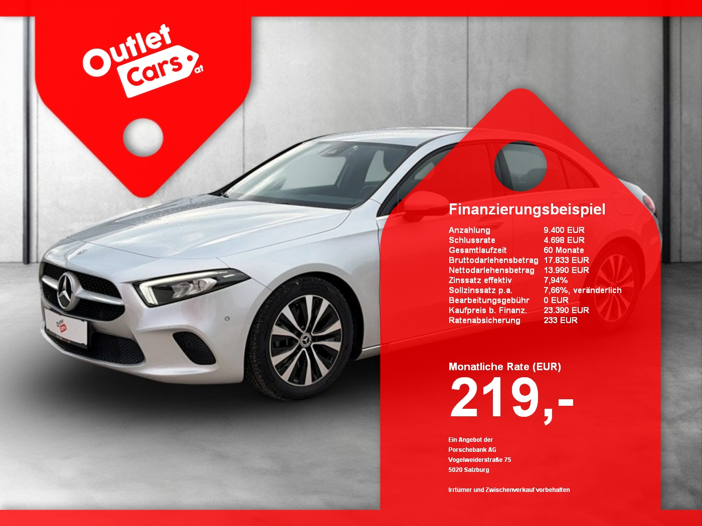 Bild eines Mercedes-Benz A 200 d Style