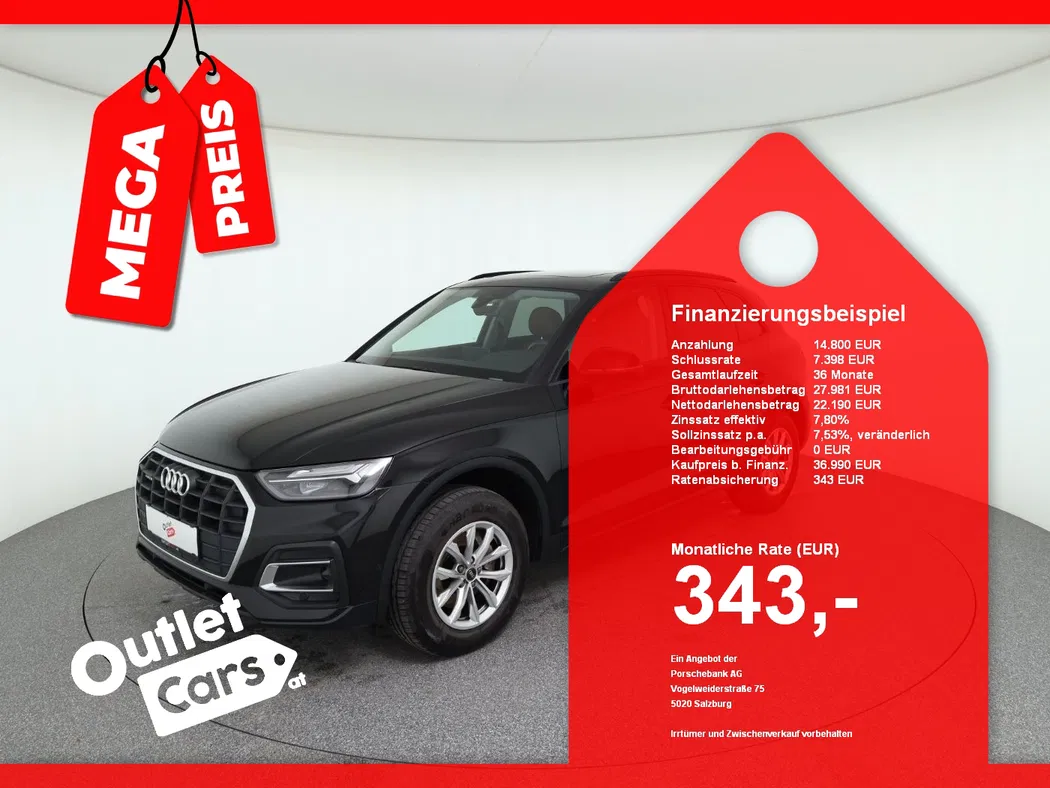 Bild eines Audi Q5 40 TDI quattro intense Aut.