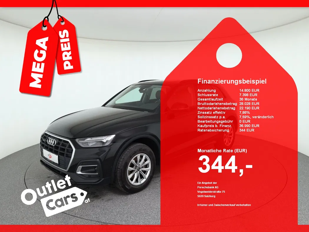 Bild eines Audi Q5 40 TDI quattro intense Aut.