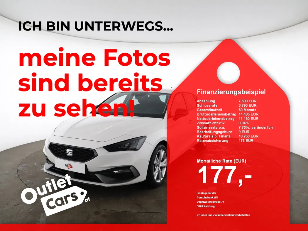 Bild eines Seat Leon 2.0 TDI FR *BALD VERFÜGBAR*