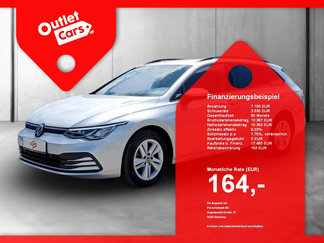 Bild eines VW Golf VIII Variant 2.0 TDI Life