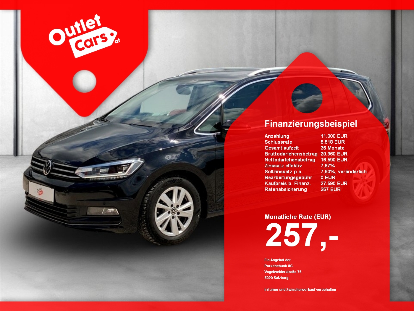 Bild eines VW Touran 2.0 TDI HL DSG 7-SITZER