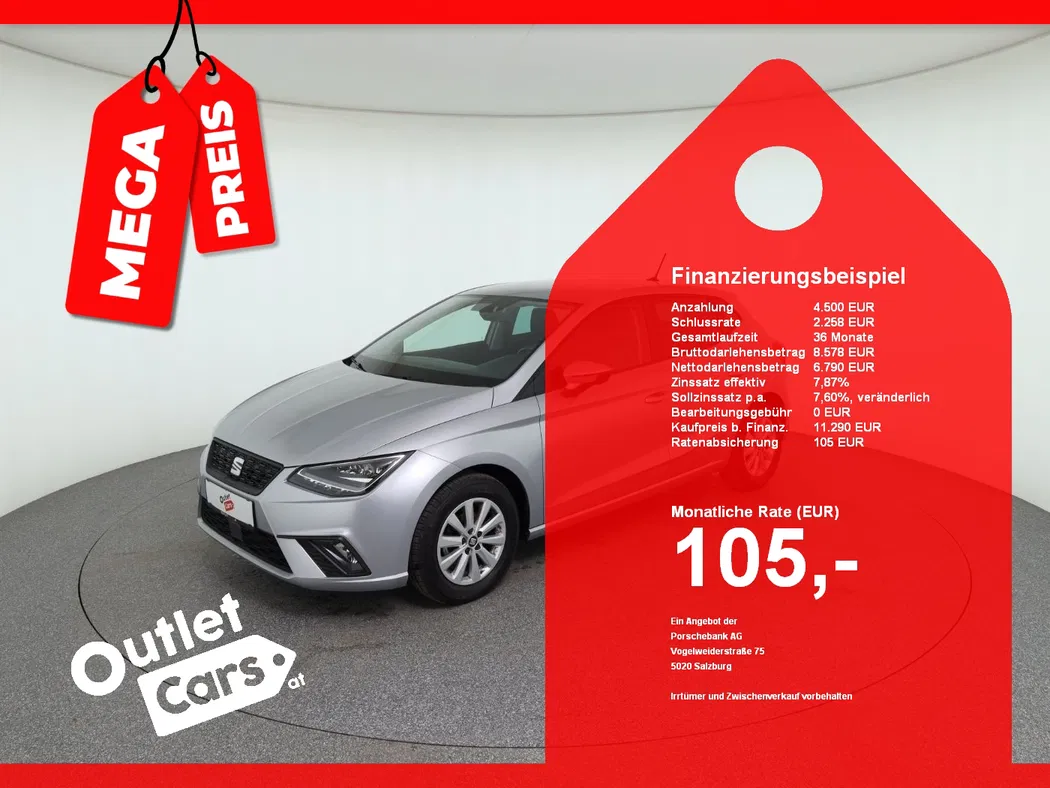Bild eines Seat Ibiza 1.0 Style