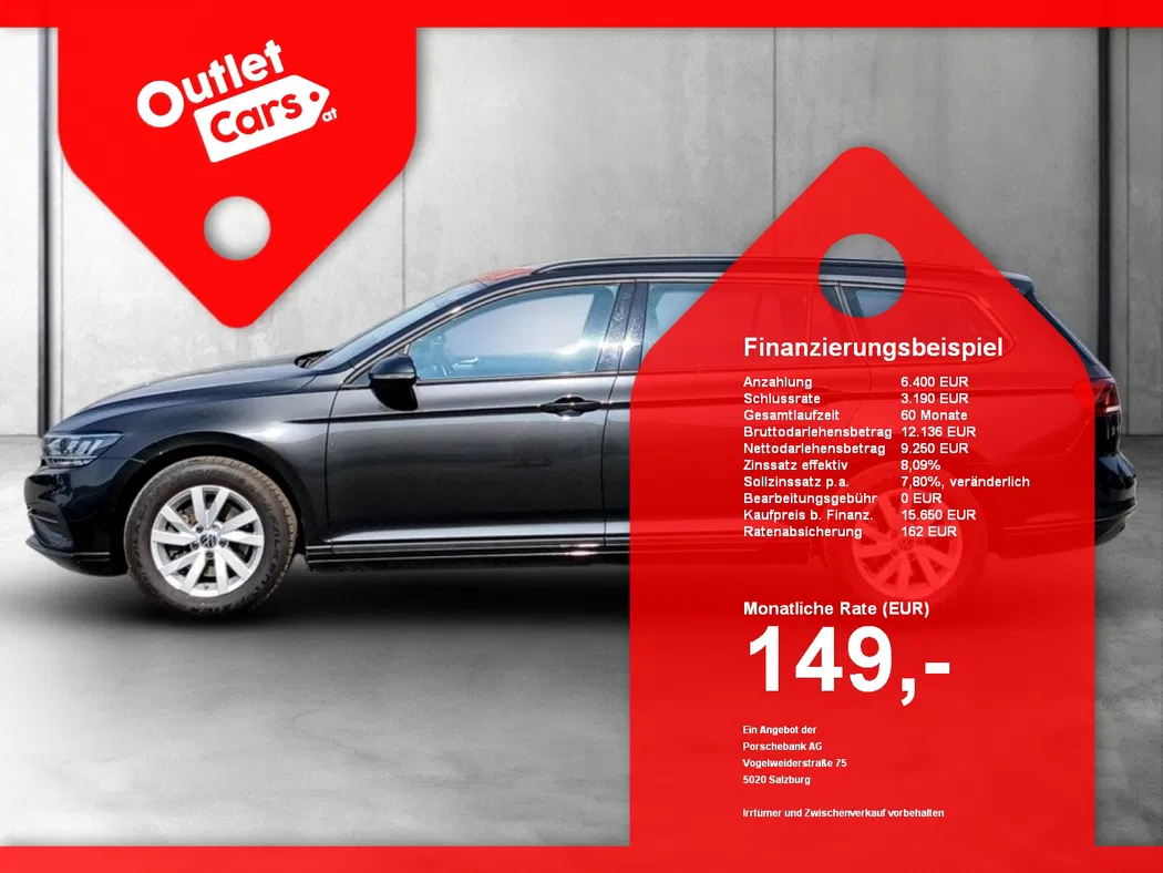 Bild eines VW Passat Variant 2.0 TDI DSG