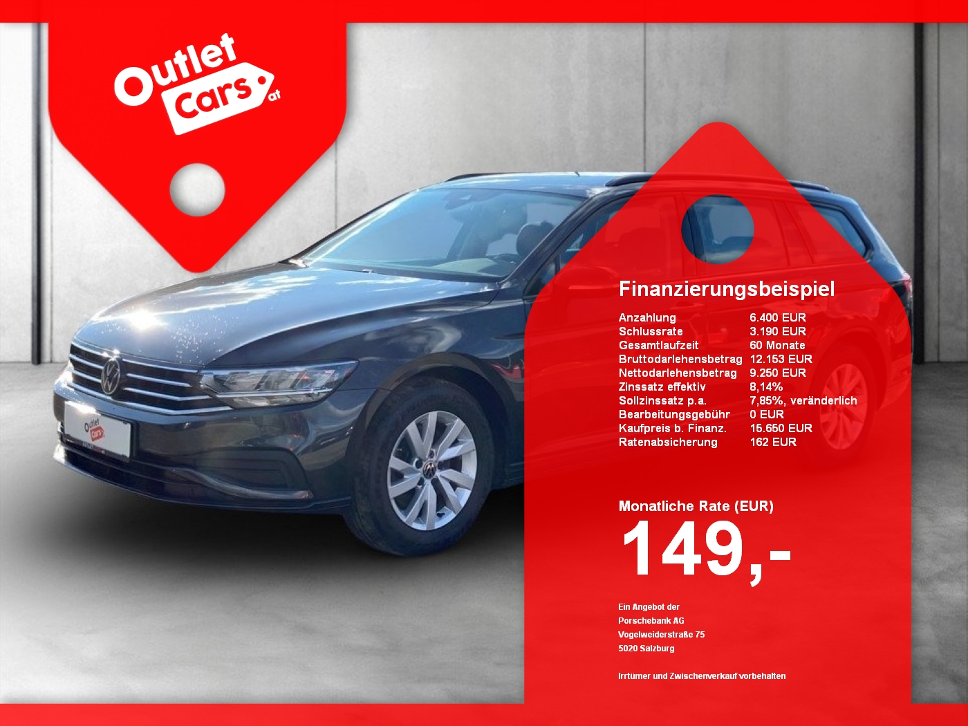 Bild eines VW Passat Variant 2.0 TDI DSG