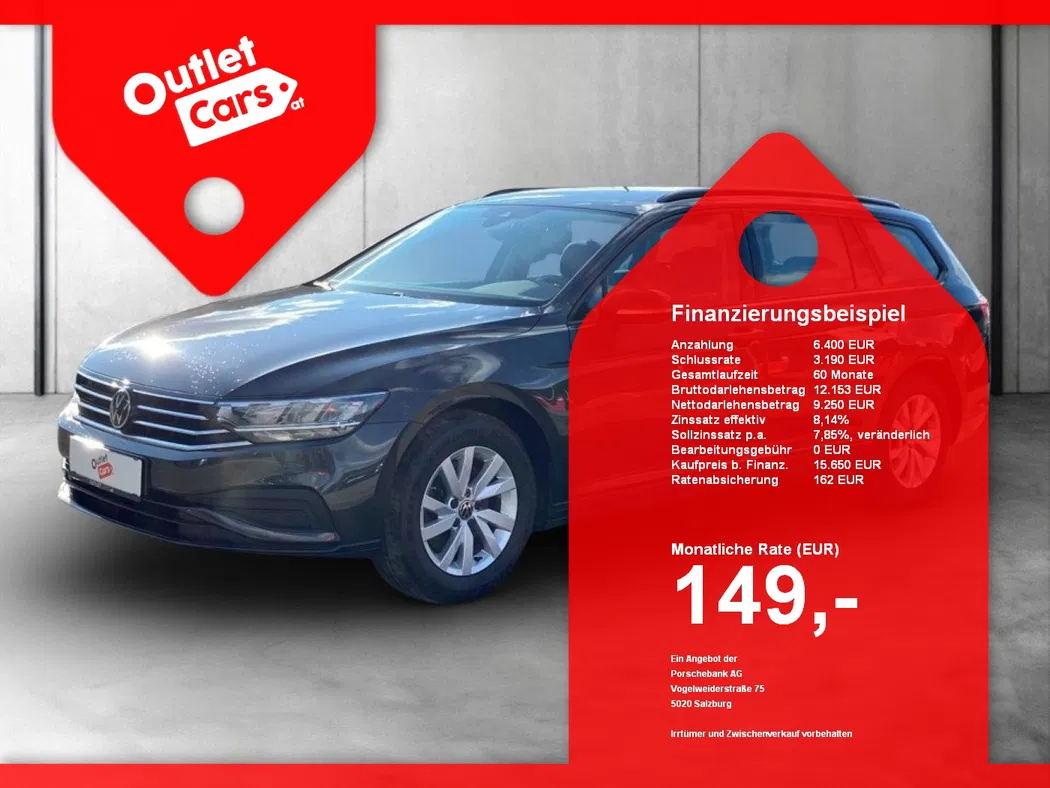 Bild eines VW Passat Variant 2.0 TDI DSG