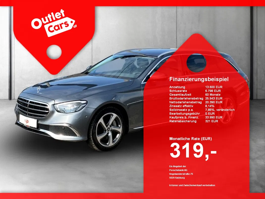 Bild eines Mercedes-Benz E 300 de 4Matic Exclusive