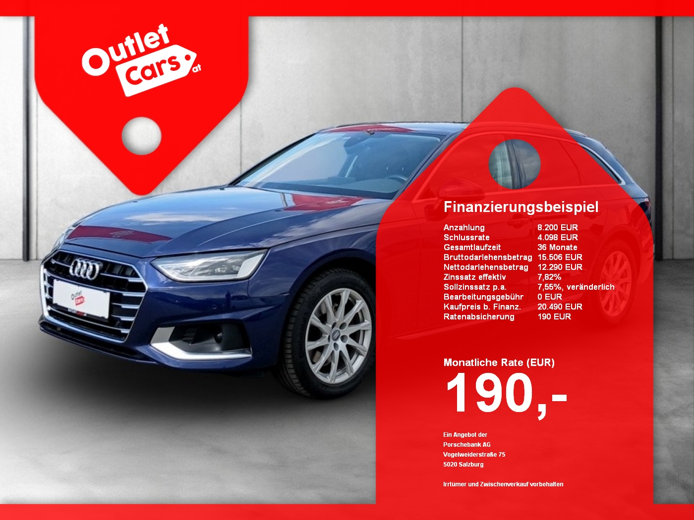 Bild eines Audi A4 Avant 35 TDI advanced Aut.