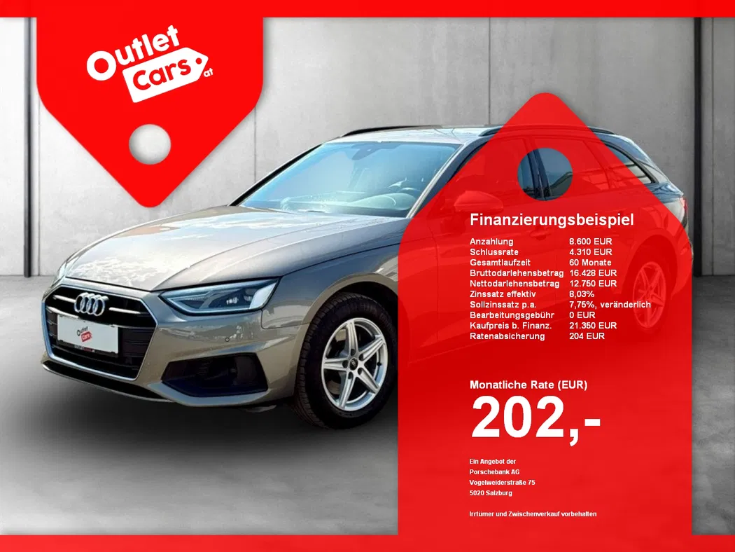 Bild eines Audi A4 Avant 35 2.0 TDI