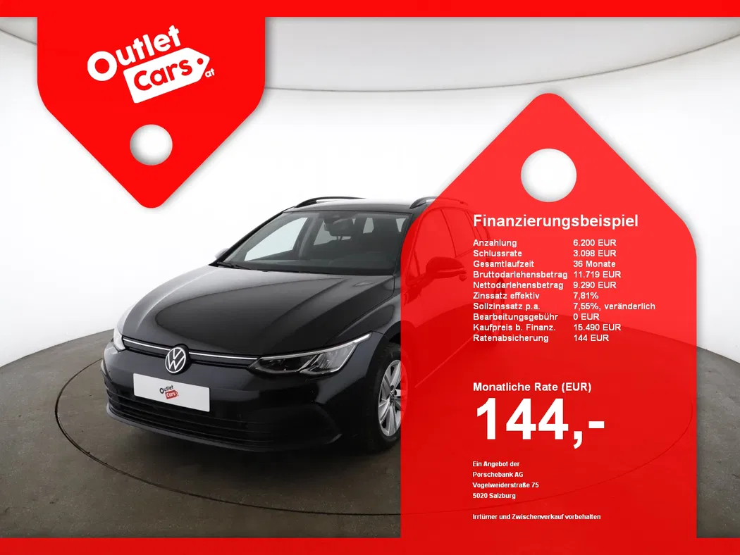 Bild eines VW Golf VIII Variant 2.0 TDI Life