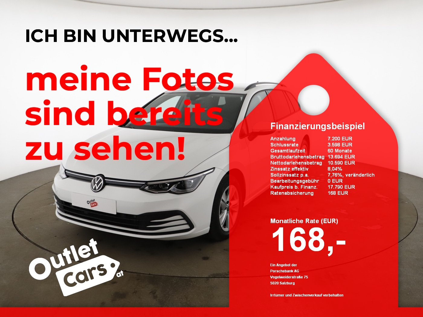 Bild eines VW Golf VIII Var. 2.0 TDI *BALD VERFÜGBAR*